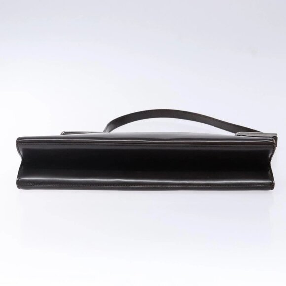 GUCCI Shoulder Bag Patent leather Brown Silver 001 3034 1705 Auth ep10769 - Picture 10 of 15